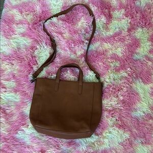 Universal Thread Tan Crossbody Bag with Minimalist Design